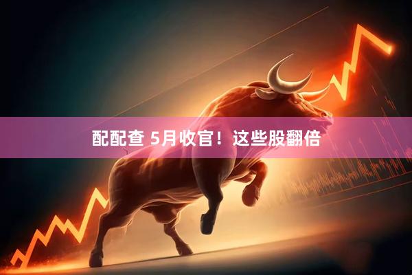 配配查 5月收官！这些股翻倍