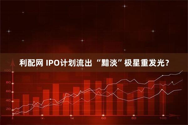 利配网 IPO计划流出 “黯淡”极星重发光？