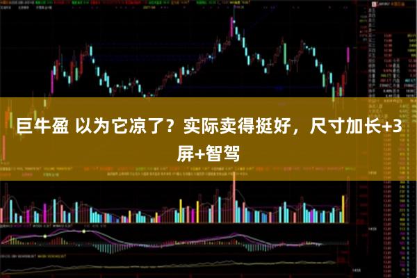 巨牛盈 以为它凉了?实际卖得挺好,尺寸加长+3屏+智驾