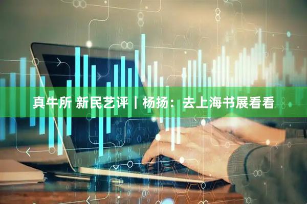 真牛所 新民艺评｜杨扬：去上海书展看看