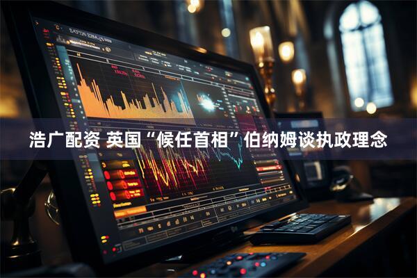 浩广配资 英国“候任首相”伯纳姆谈执政理念